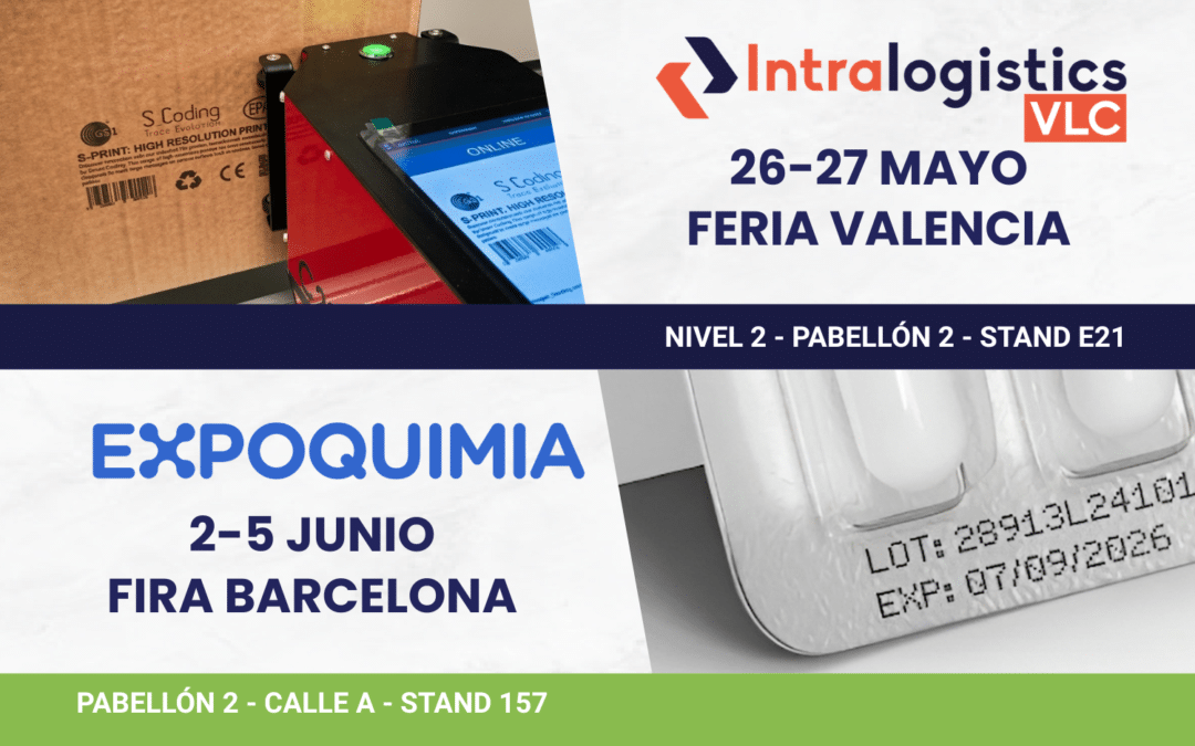 Intralogistics Valencia y Expoquimia Barcelona