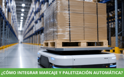 Más allá de la etiqueta: integración del marcaje con sistemas robóticos para la paletización automática (Industria 4.0)